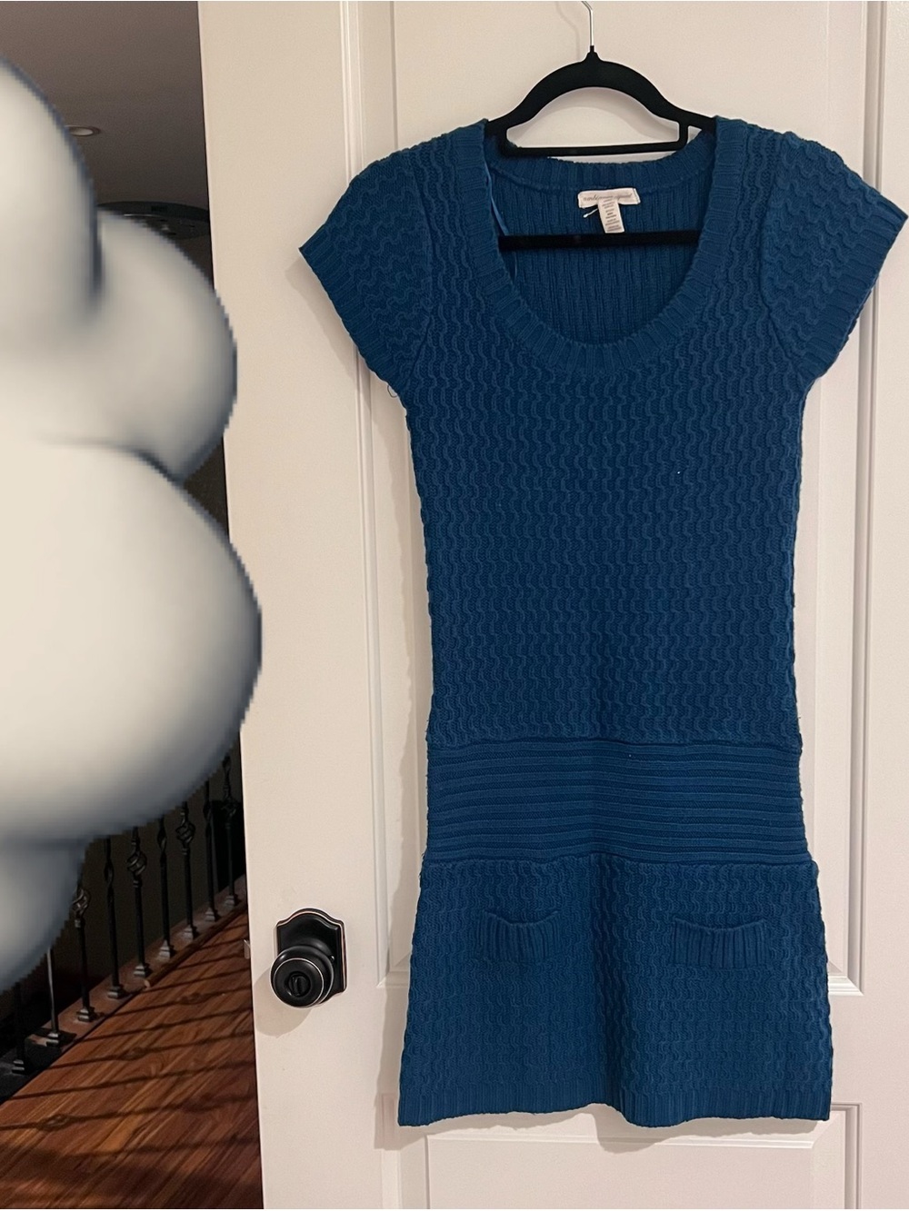 Deep Blue Knitted Dress